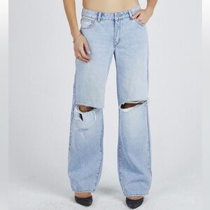 ABRAND Juanita 99 Low Rise Baggy Jeans